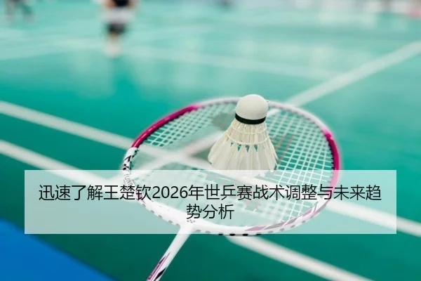 迅速了解王楚钦2026年世乒赛战术调整与未来趋势分析